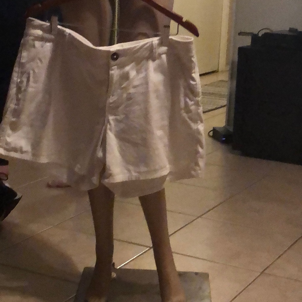 White shorts